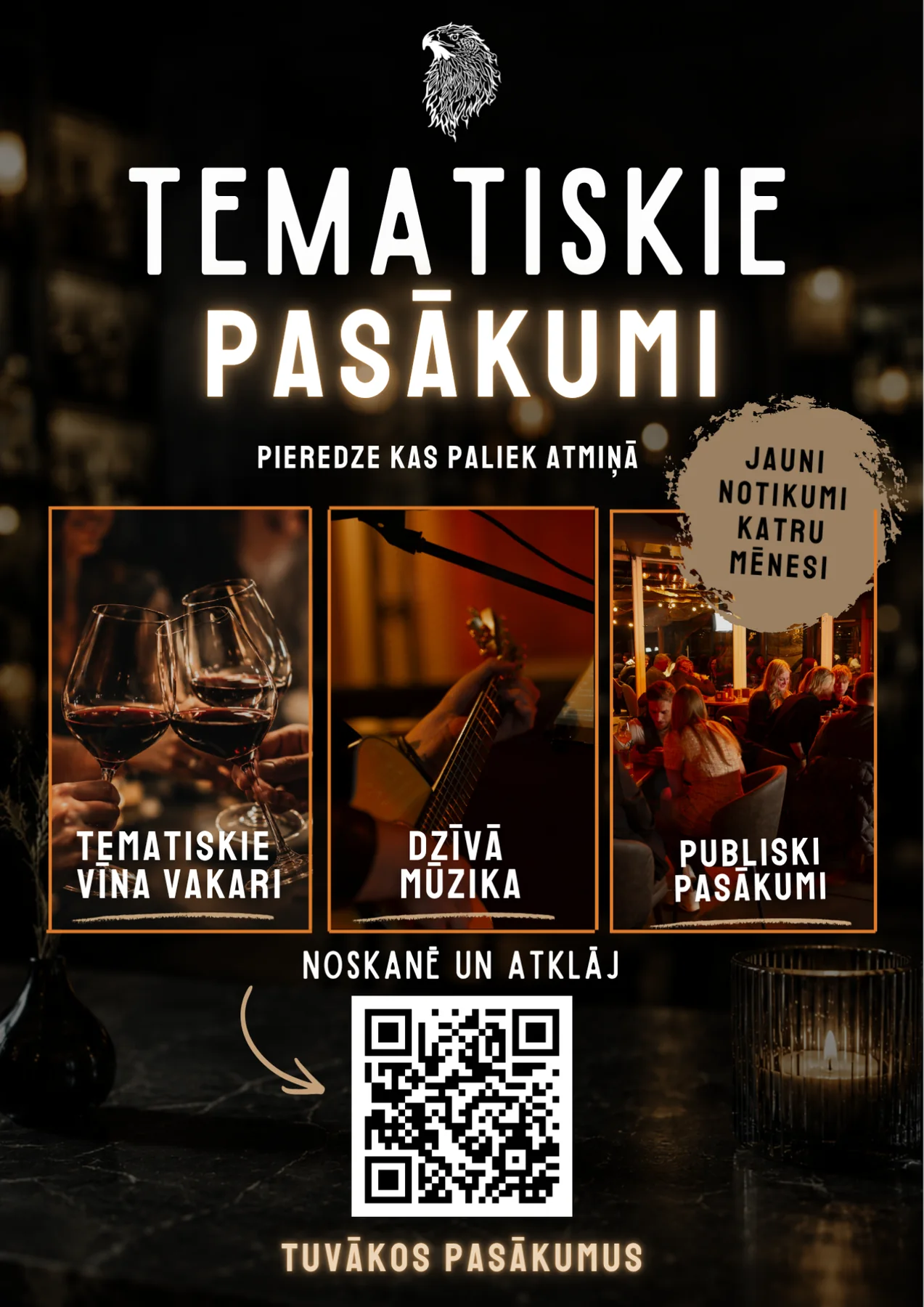 Tematisko pasākumu kampaņas materiāls